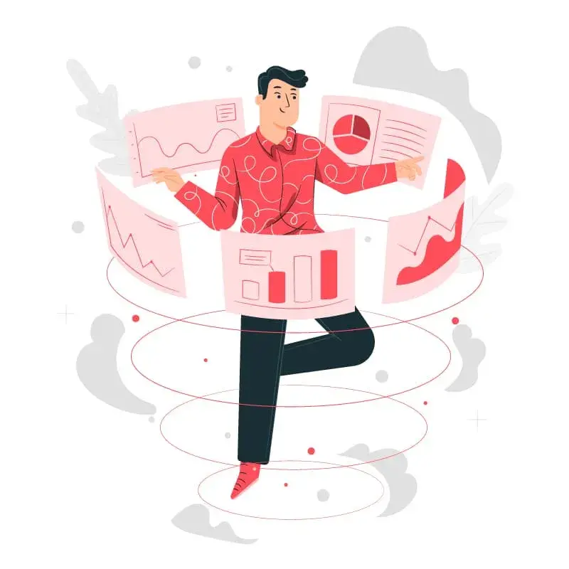 a man standing on one lag